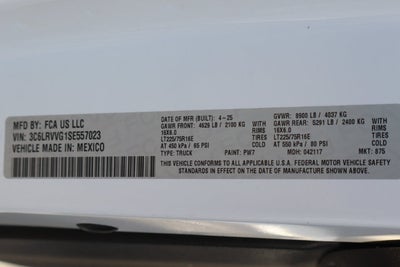 2025 RAM ProMaster 2500 Base