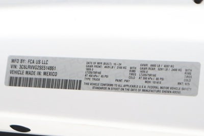 2025 RAM ProMaster 2500 Base