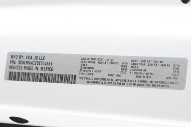 2025 RAM ProMaster 2500 Base