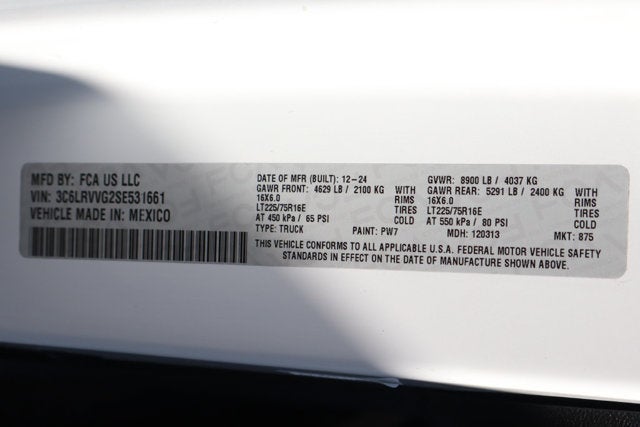 2025 RAM ProMaster 2500 Base
