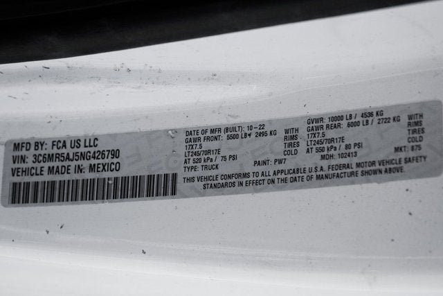 2022 RAM 2500 Tradesman