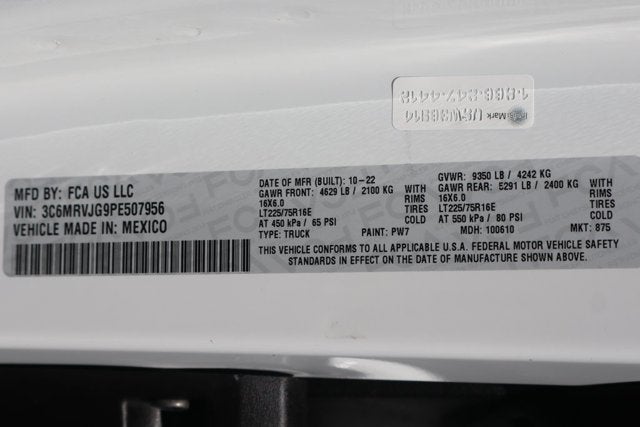 2023 RAM ProMaster 3500 High Roof
