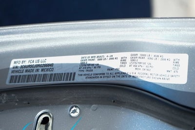 2024 RAM 2500 Tradesman