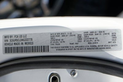 2022 RAM 2500 Tradesman