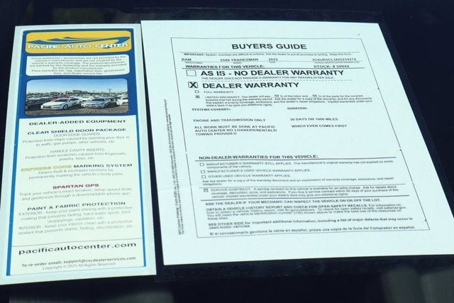 2022 RAM 2500 Tradesman