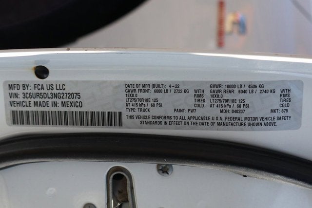 2022 RAM 2500 Big Horn