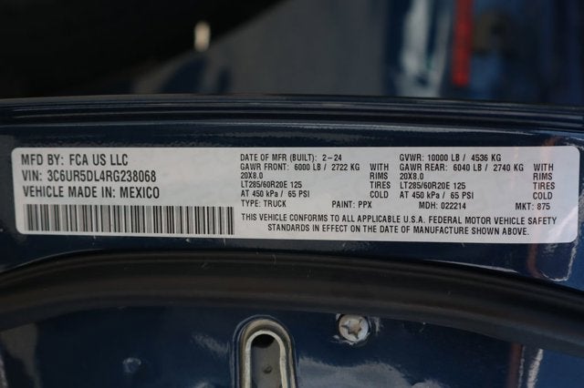 2024 RAM 2500 Big Horn