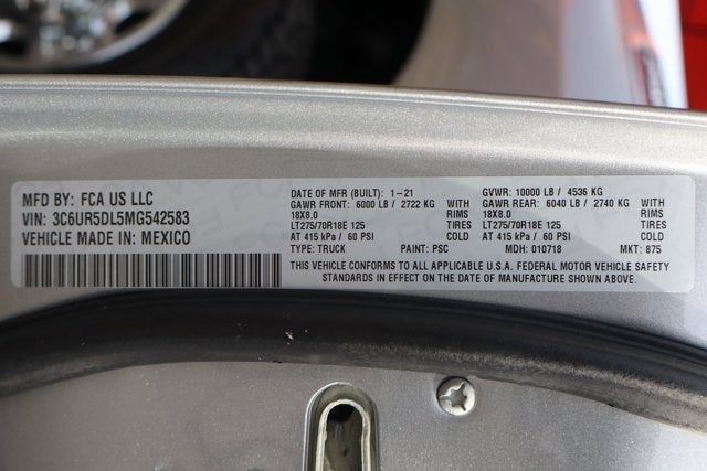 2021 RAM 2500 Big Horn