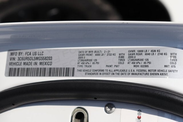 2021 RAM 2500 Lone Star