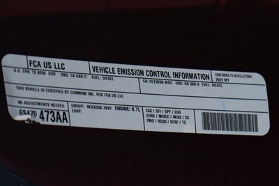 2022 RAM 2500 Lone Star Silver