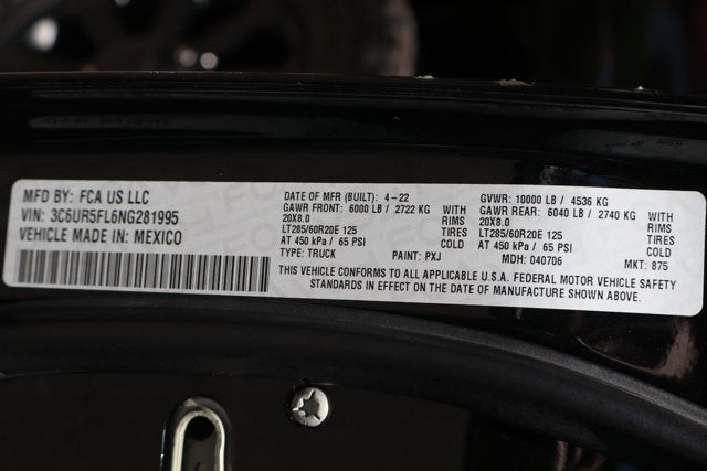 2022 RAM 2500 Laramie