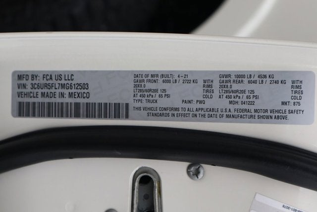 2021 RAM 2500 Laramie