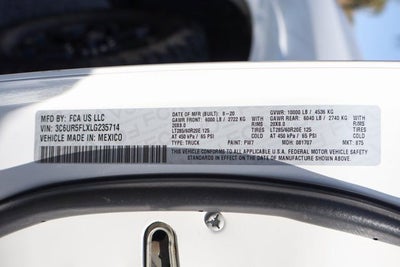 2020 RAM 2500 Laramie