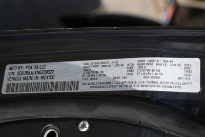 2022 RAM 2500 Big Horn