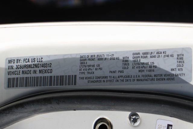 2022 RAM 2500 Laramie