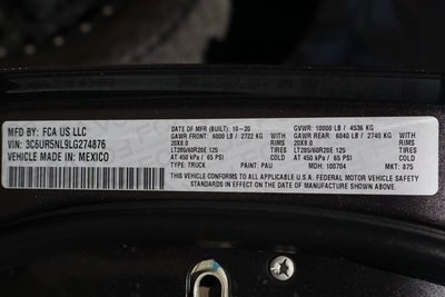 2020 RAM 2500 Laramie