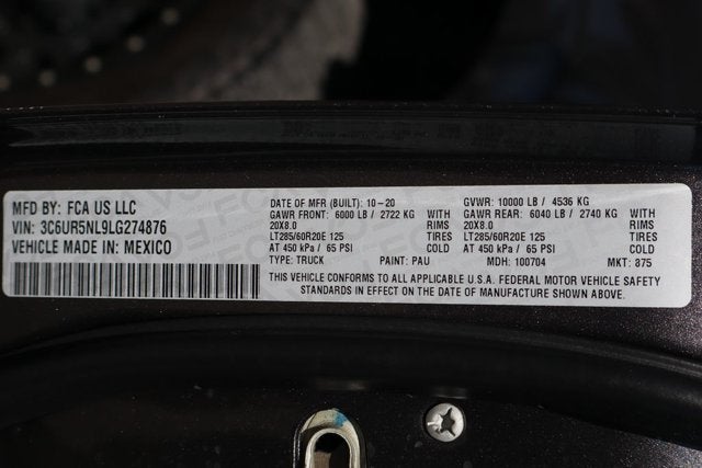 2020 RAM 2500 Laramie