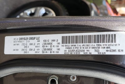 2014 RAM 2500 Laramie Longhorn