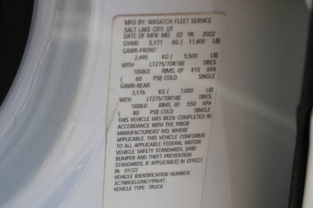 2022 RAM 3500 Tradesman