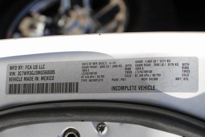 2021 RAM 3500 Tradesman