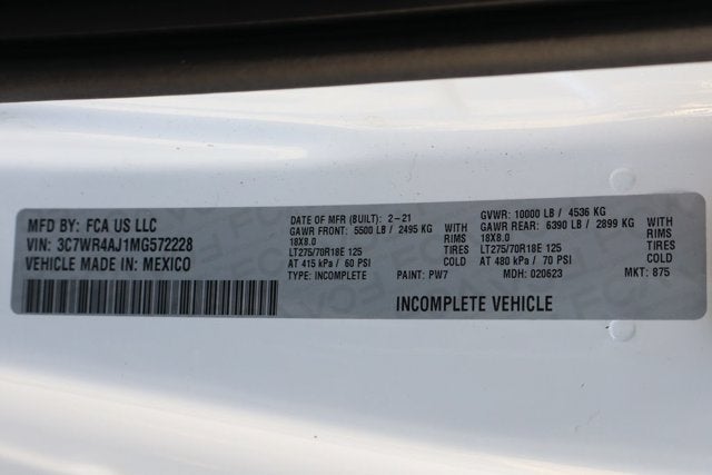 2021 RAM 2500 Tradesman