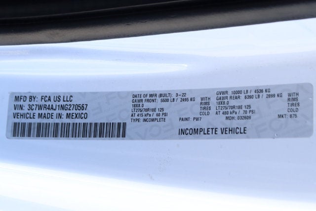 2022 RAM 2500 Tradesman