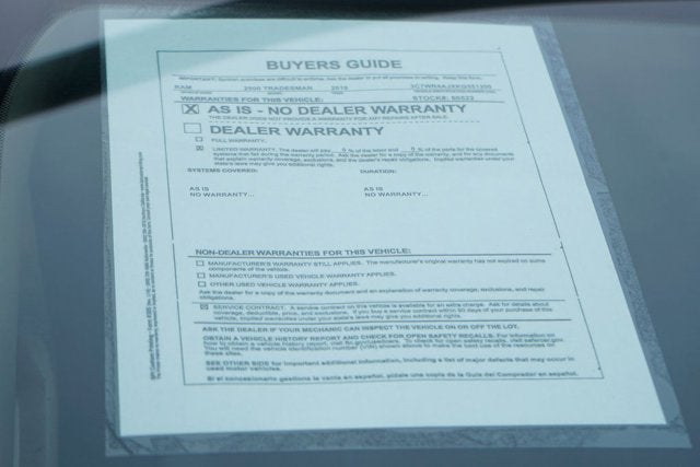 2019 RAM 2500 Tradesman