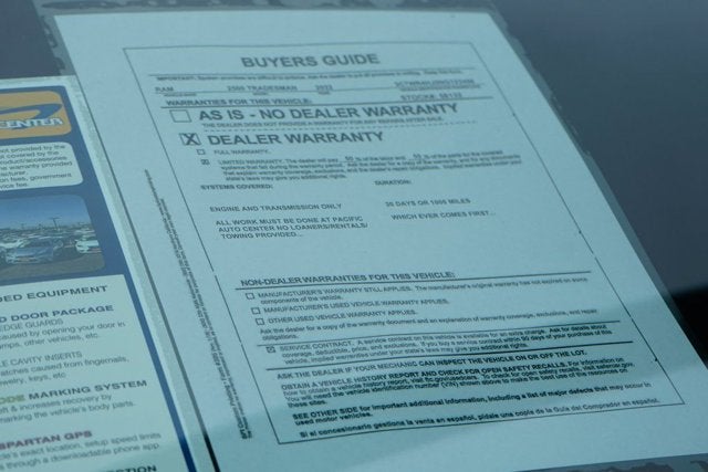 2022 RAM 2500 Tradesman