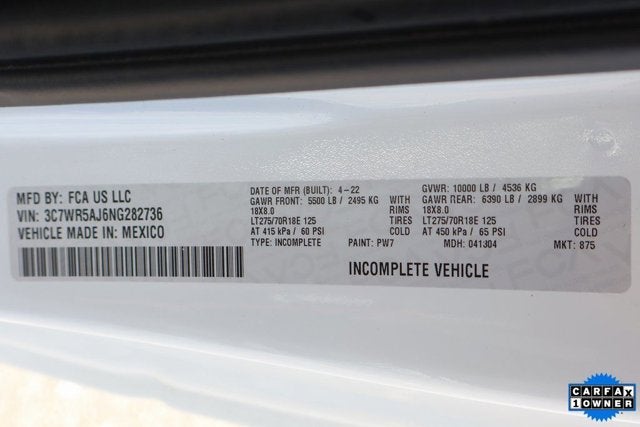 2022 RAM 2500 Tradesman