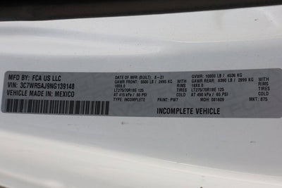 2022 RAM 2500 Tradesman