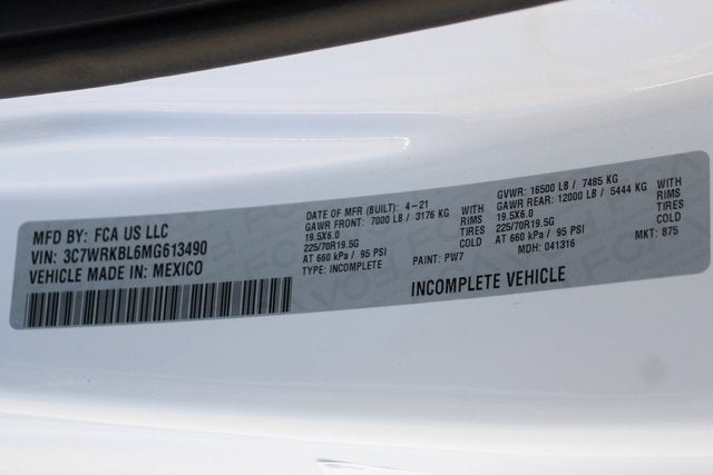 2021 RAM 4500HD Tradesman