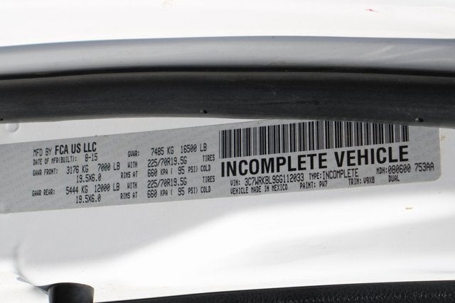 2016 RAM 4500HD Tradesman