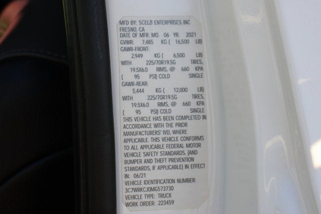 2021 RAM 4500 Chassis Cab Tradesman