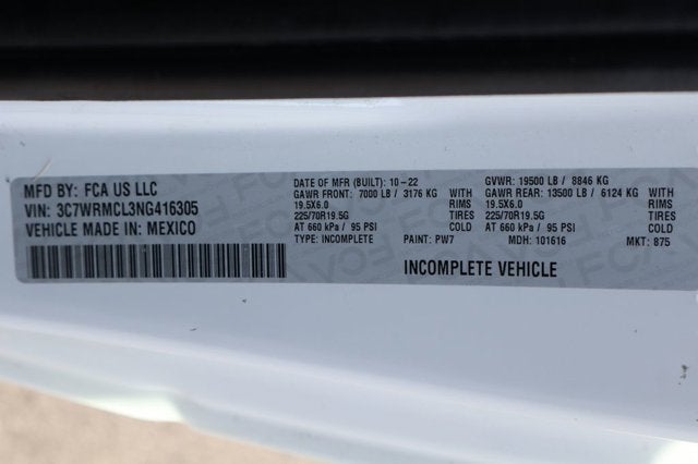 2022 RAM 5500HD Tradesman