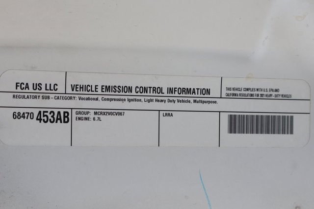 2021 RAM 5500HD Tradesman