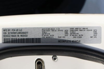 2021 RAM 5500HD Tradesman