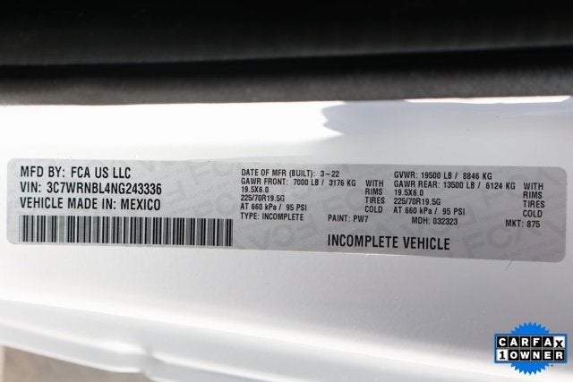 2022 RAM 5500HD Tradesman