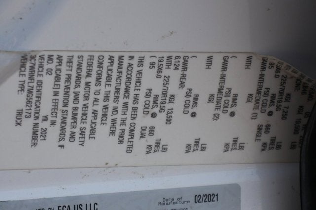 2021 RAM 5500HD Tradesman