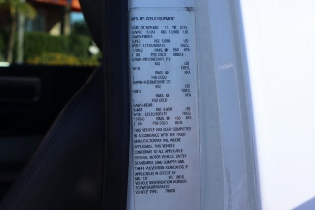 2015 RAM 3500 Tradesman