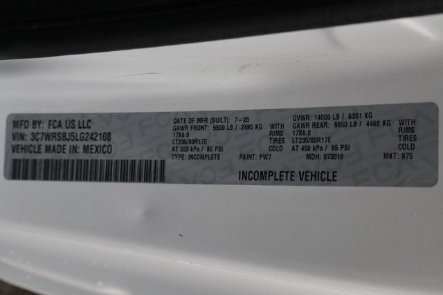 2020 RAM 3500 SLT