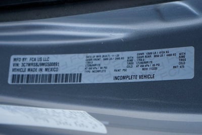 2021 RAM 3500 Tradesman