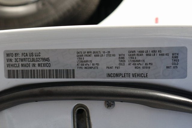 2020 RAM 3500 Tradesman