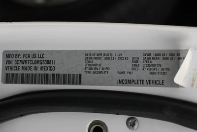 2021 RAM 3500 Tradesman