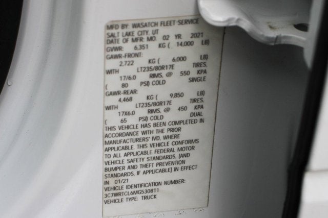 2021 RAM 3500 Tradesman