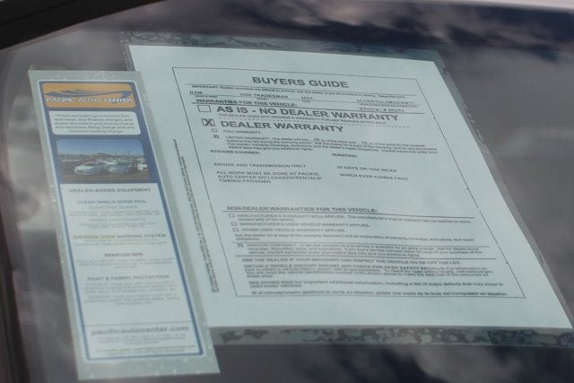 2021 RAM 3500 Tradesman