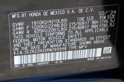 2024 Honda HR-V LX