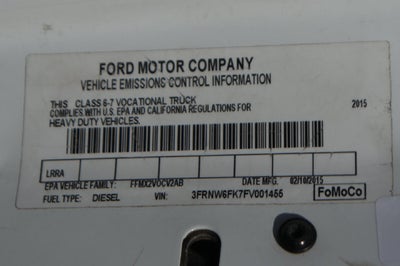 2015 Ford F-650SD XLT