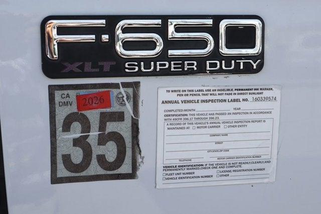 2012 Ford F-650SD XLT