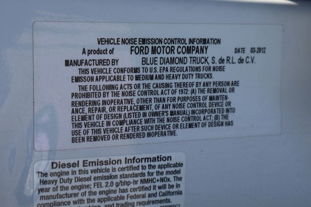 2012 Ford F-650SD XLT