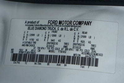 2013 Ford F-750SD Straight Frame